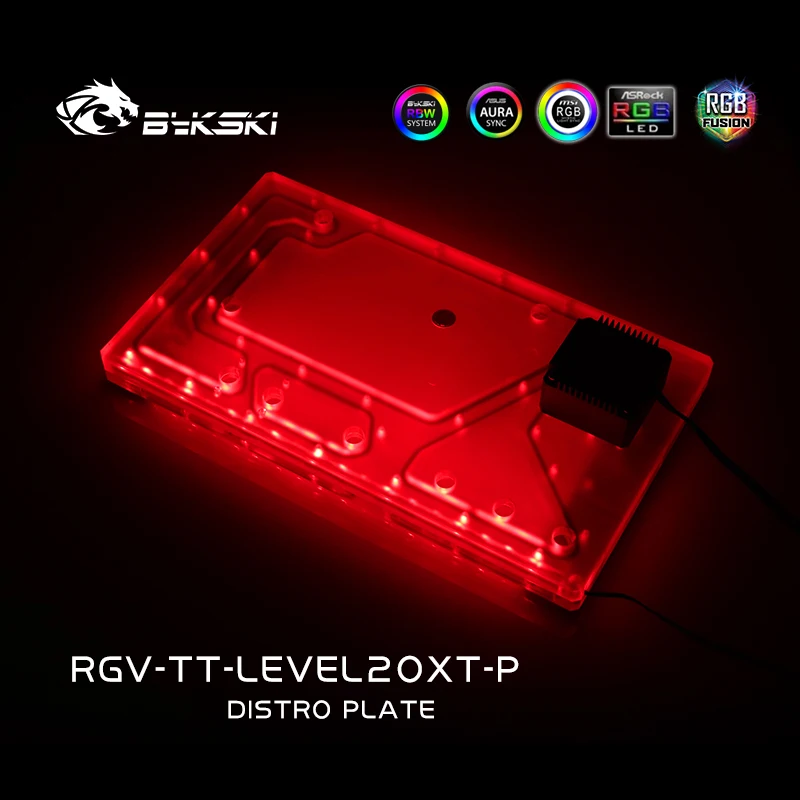 Bykski RGV-TT-LEVEL20XT-P Acry - Distro Plate Ddc Pump Combo ulasan dan harga