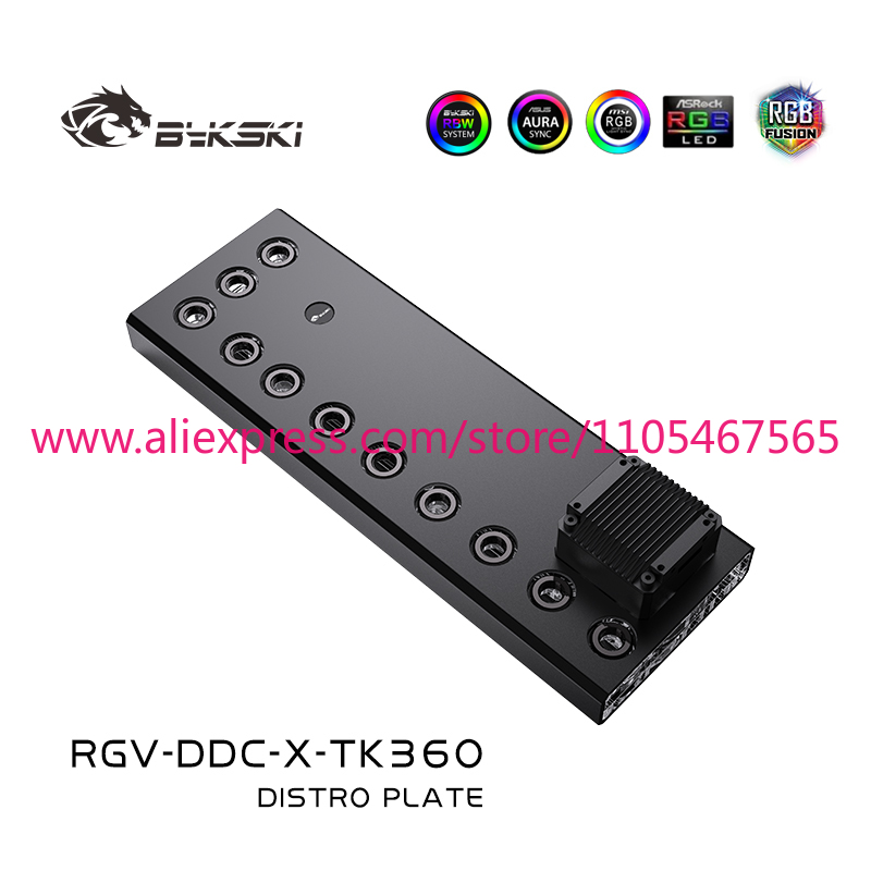1PCS Acrylic Distro Plate / Bo - Distro Plate Ddc Pump Combo ulasan dan harga