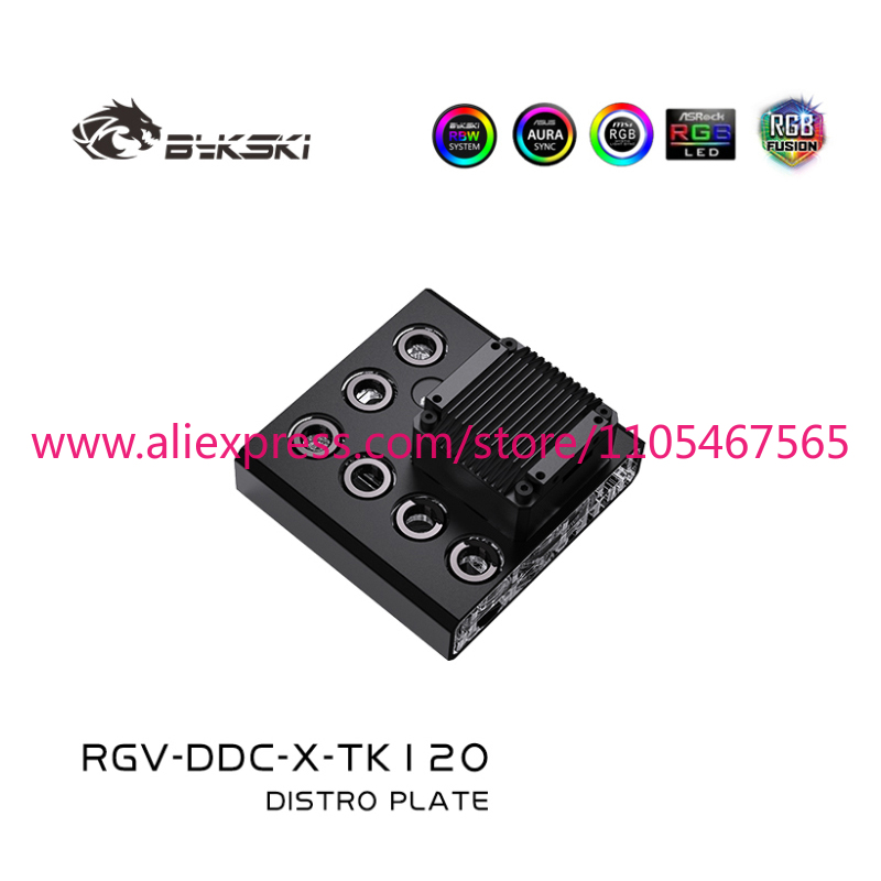 1PCS Acrylic Distro Plate / Bo - Distro Plate Ddc Pump Combo ulasan dan harga