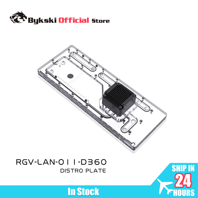 BYKSKI Distro Plate Acrylic Bo - Distro Plate Ddc Pump Combo ulasan dan harga