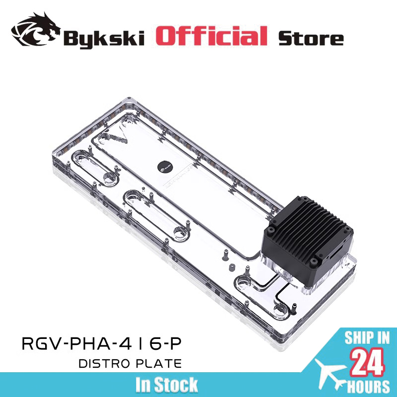 BYKSKI RGV-PHA-416-P Acrylic T - Distro Plate Ddc Pump Combo ulasan dan harga