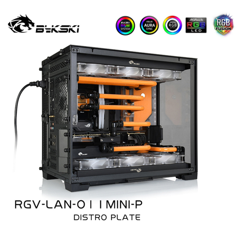 BYKSKI RGV-LAN-O11MINI-P Water - Distro Plate Ddc Pump Combo ulasan dan harga