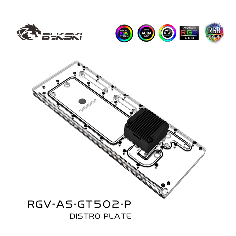 Bykski Acrylic Distro Plate /B - Distro Plate Ddc Pump Combo ulasan dan harga