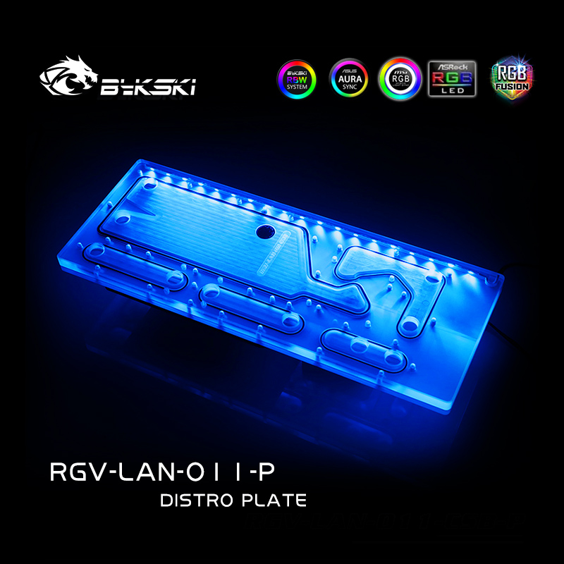 BYKSKI RGV-LAN-O11-P Acrylic B - Distro Plate Ddc Pump Combo ulasan dan harga