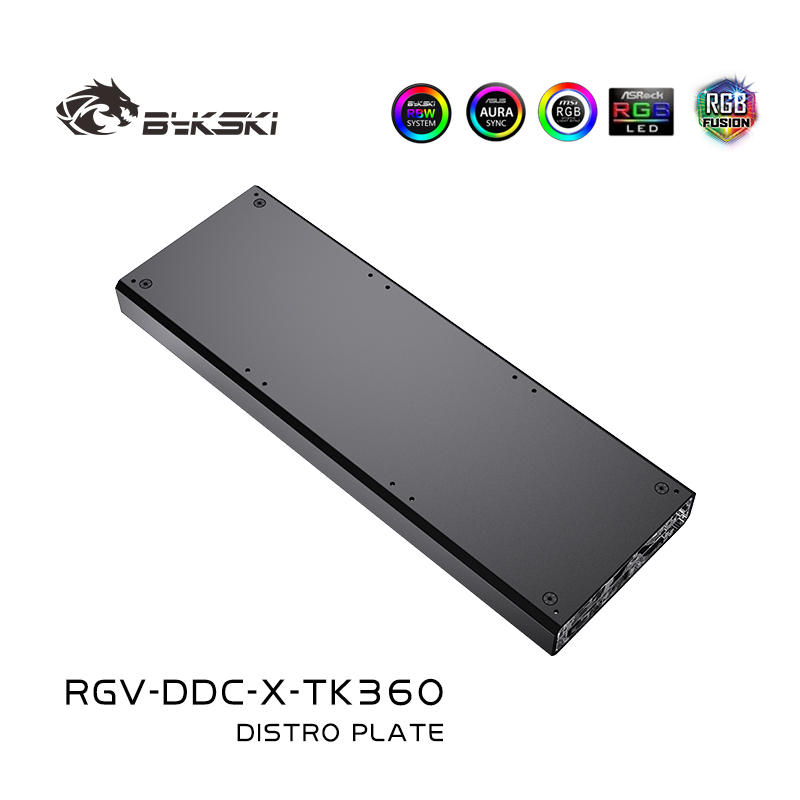 Bykski Acrylic Distro Plate /  - Distro Plate Ddc Pump Combo ulasan dan harga