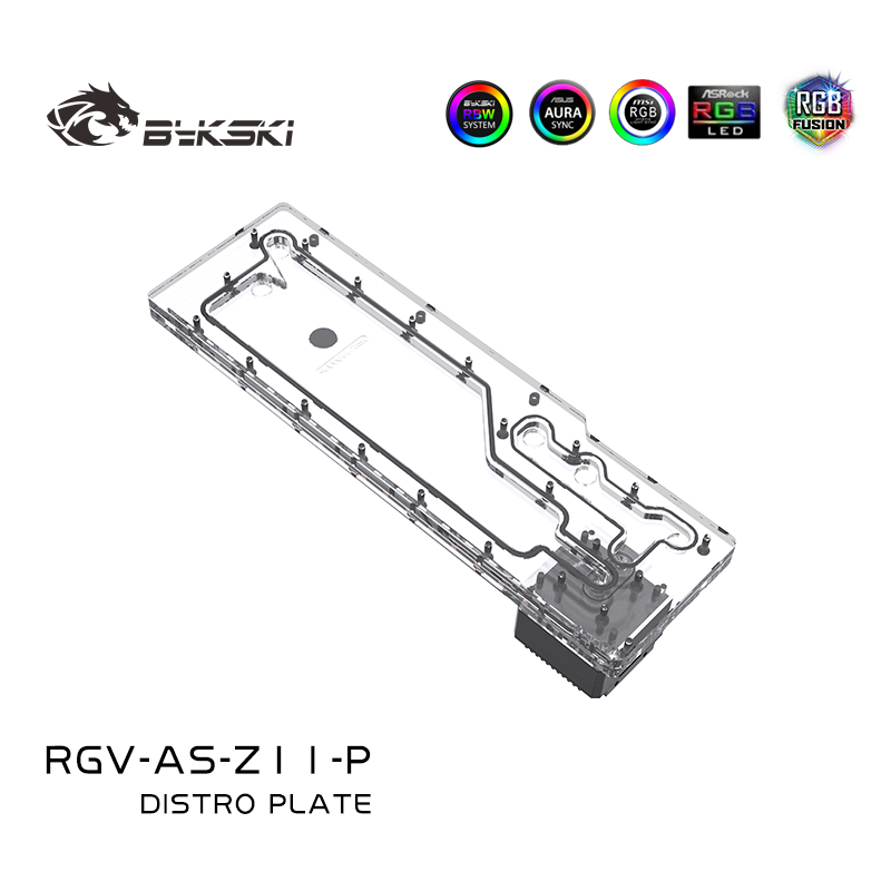 BYKSKI RGV-AS-Z11-P Acrylic Ta - Distro Plate Ddc Pump Combo ulasan dan harga