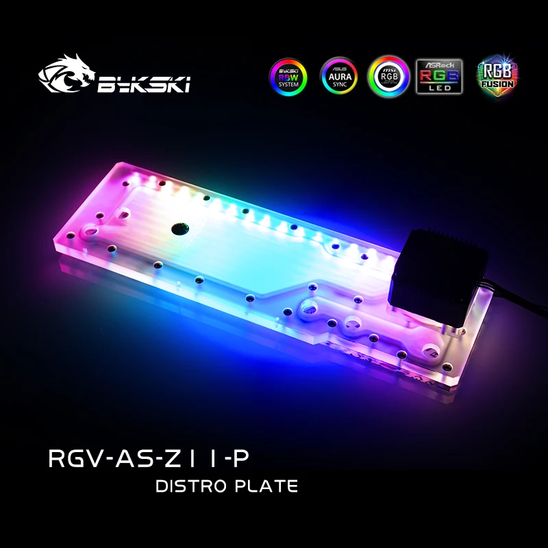 BYKSKI RGV-AS-Z11-P Acrylic Ta - Distro Plate Ddc Pump Combo ulasan dan harga