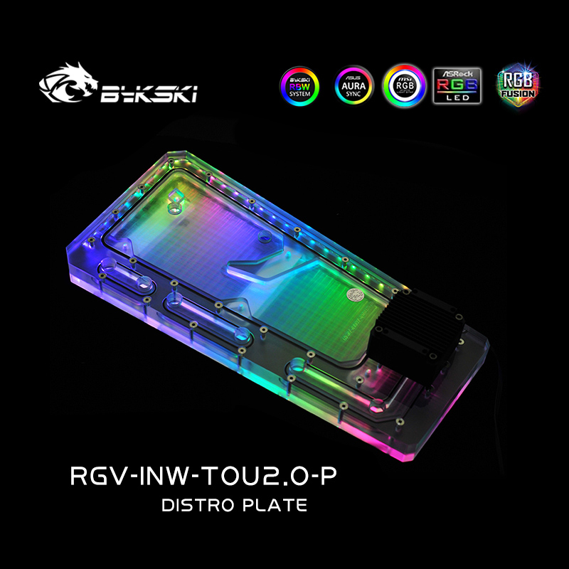 BYKSKI RGV-INW-TOU2.0-P Acryli - Distro Plate Ddc Pump Combo ulasan dan harga