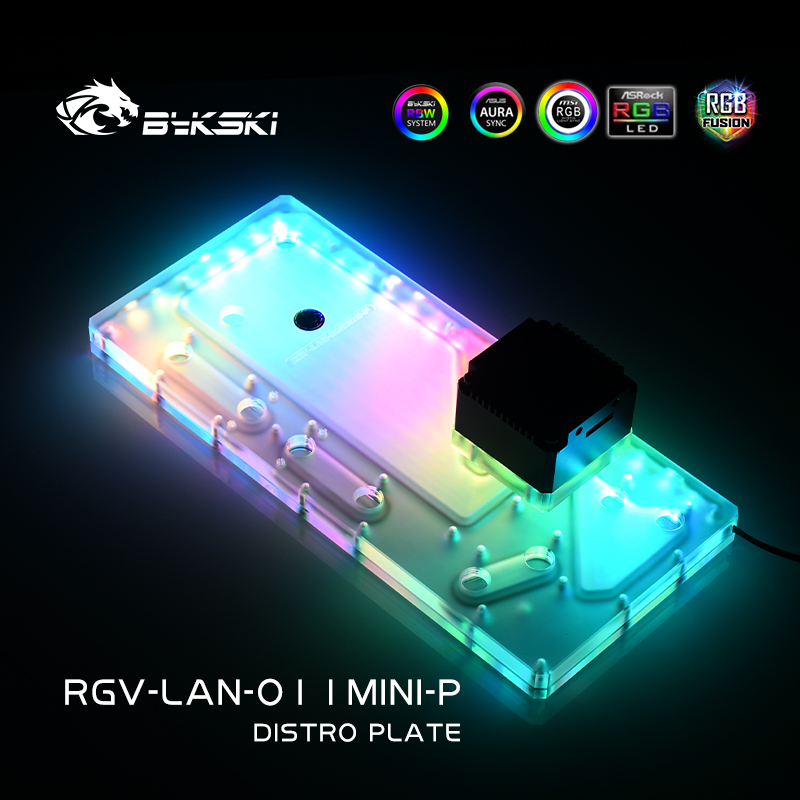 BYKSKI Water Cooling System Wa - Distro Plate Ddc Pump Combo ulasan dan harga