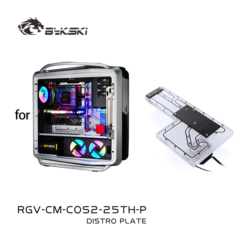 BYKSKI RGV-CM-COS2-25TH-P Acry - Distro Plate Ddc Pump Combo ulasan dan harga