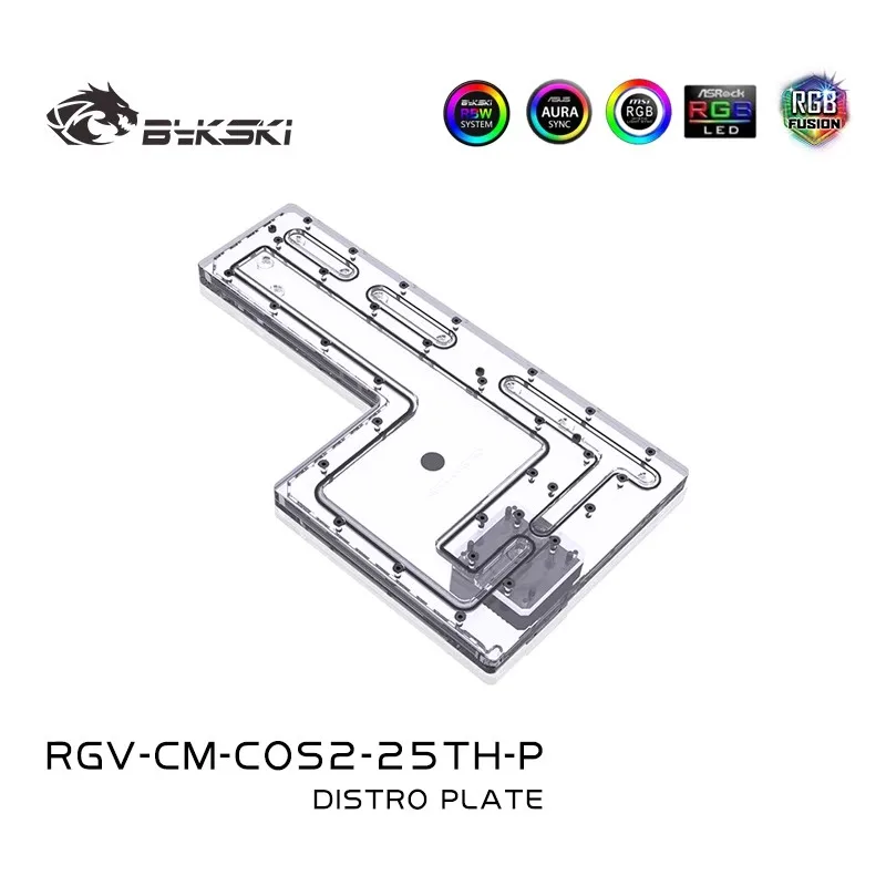 BYKSKI RGV-CM-COS2-25TH-P Acry - Distro Plate Ddc Pump Combo ulasan dan harga