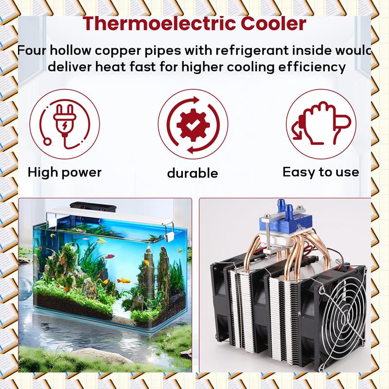 A14M 1 PC Thermoelectric Coole - Chiller Water Cooling System Pc ulasan dan harga