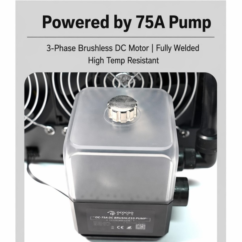 OCOCOO External  Water Cooling - External Radiator Water Cooling Kit ulasan dan harga